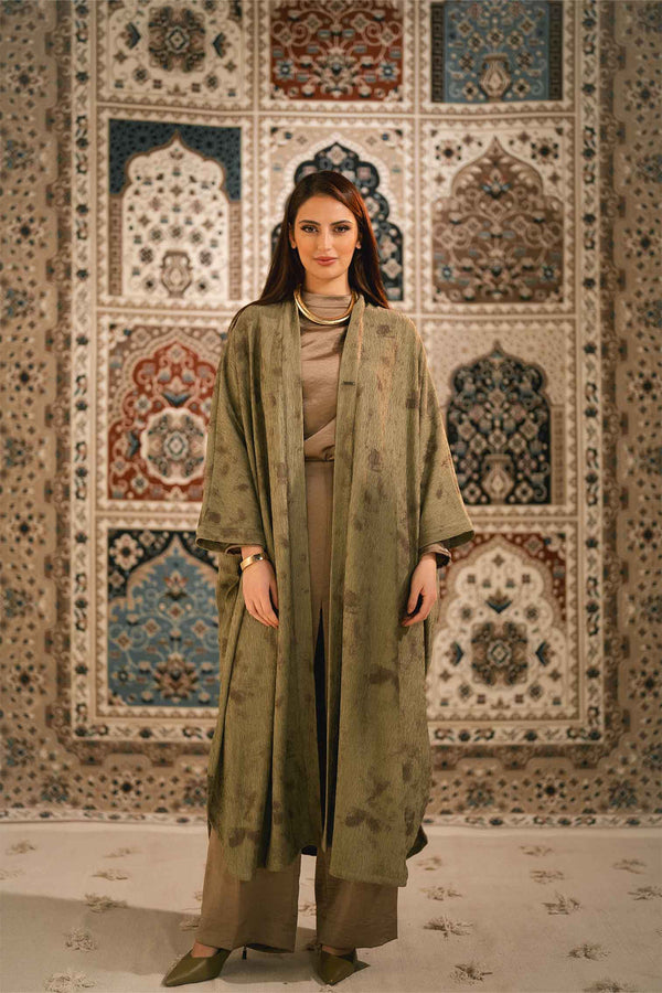 عبايه مفتوحه