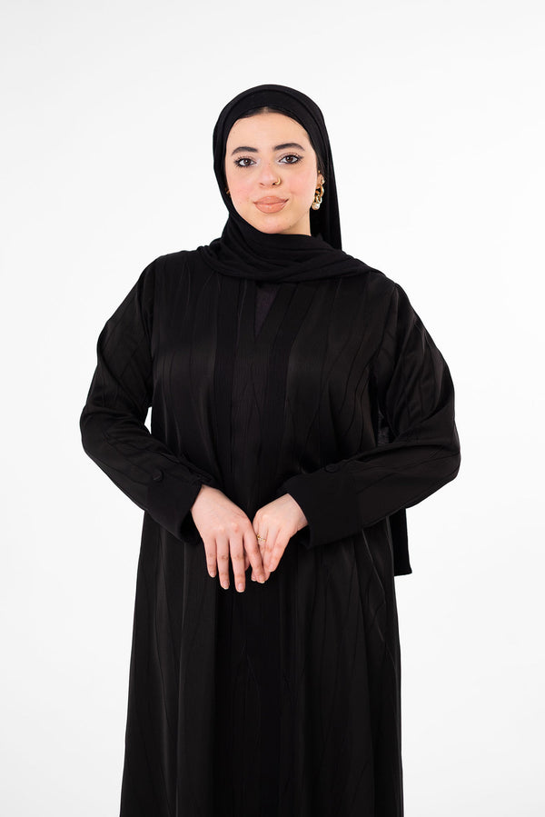 عبايه مفتوحه