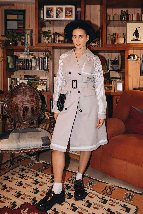 جاكيت جبردين طويل