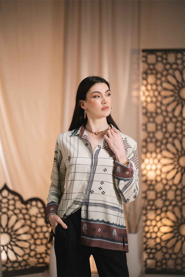 بلوزه مطبوعه